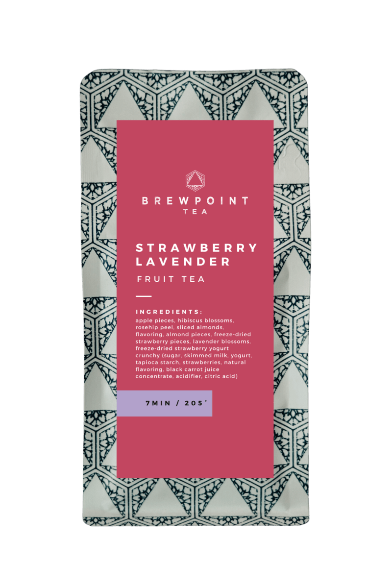 Strawberry Lavender Tea - Brewpoint Coffee